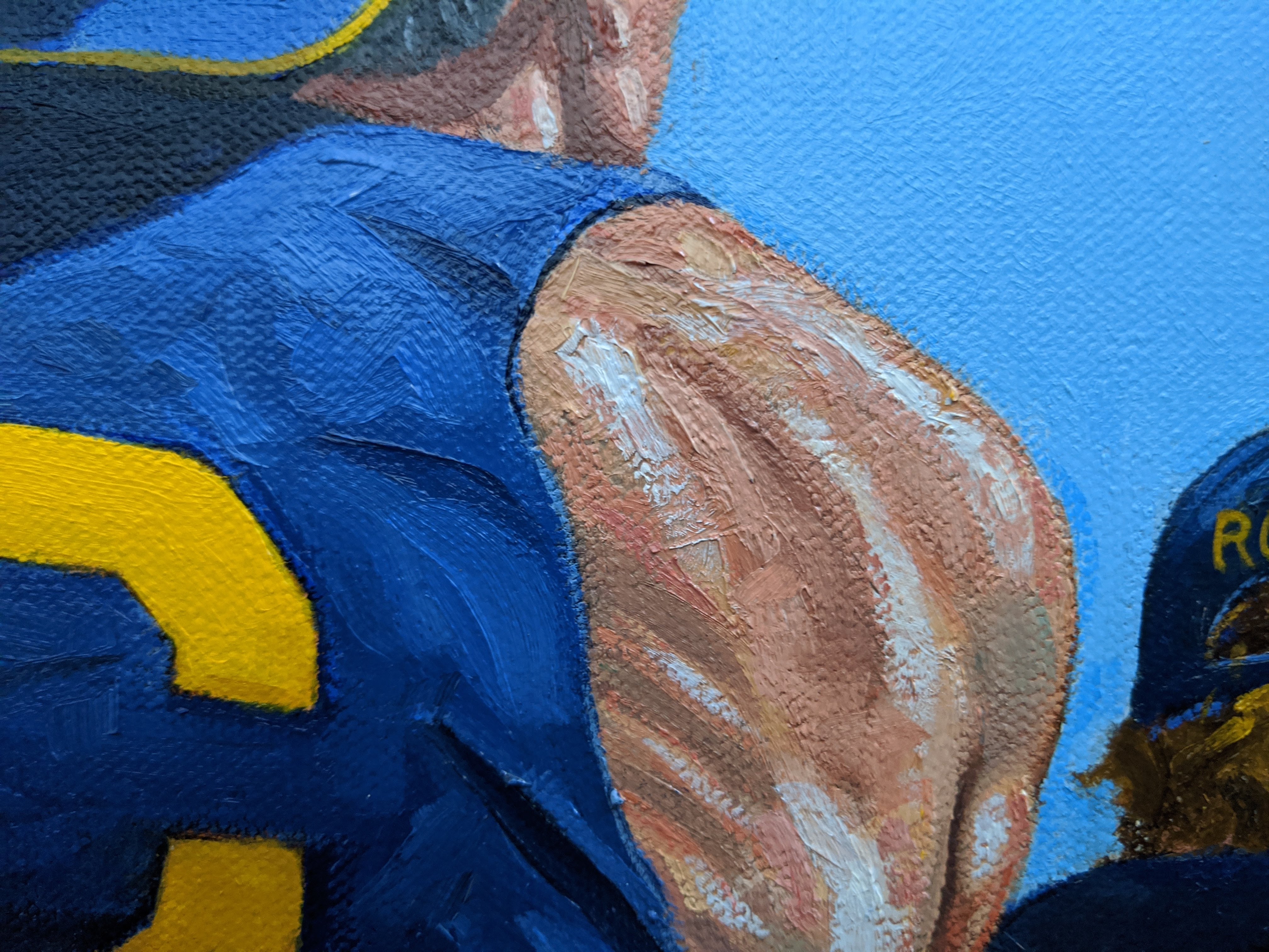 Cal Rower Shoulder Detail