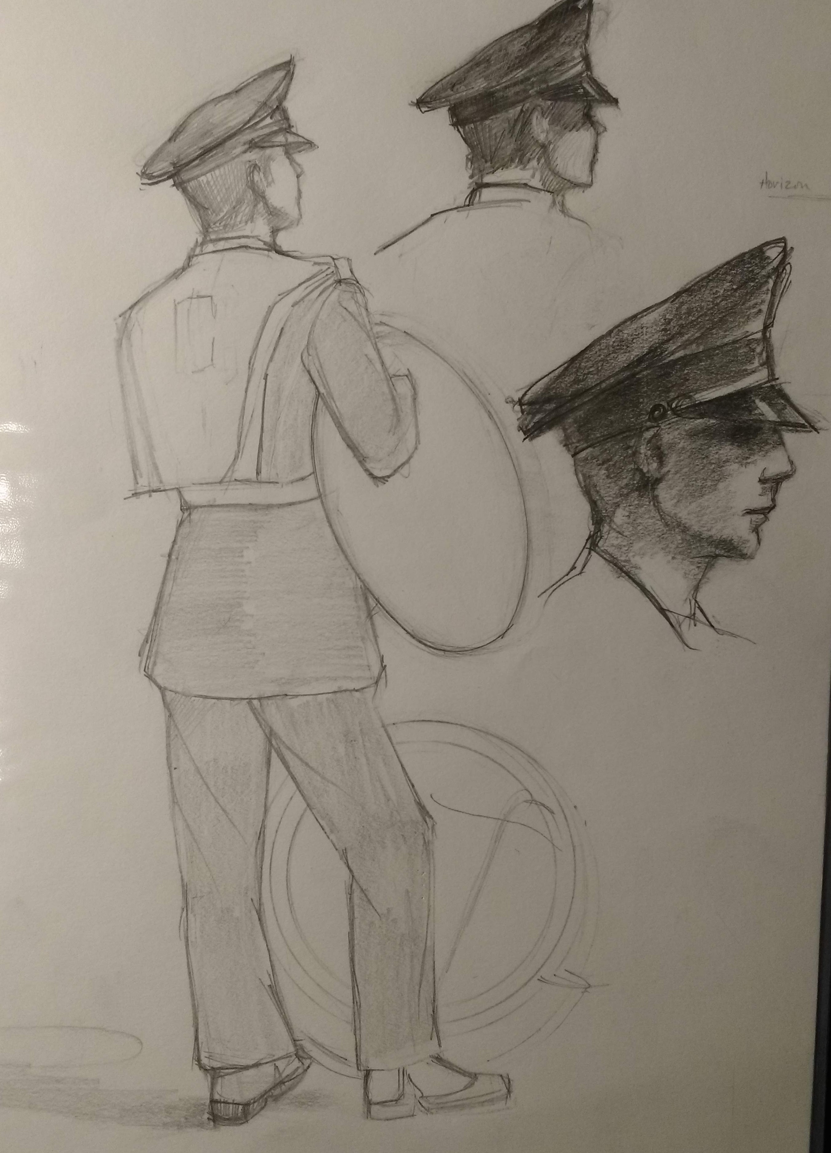 Studies of Cal Band Musicians