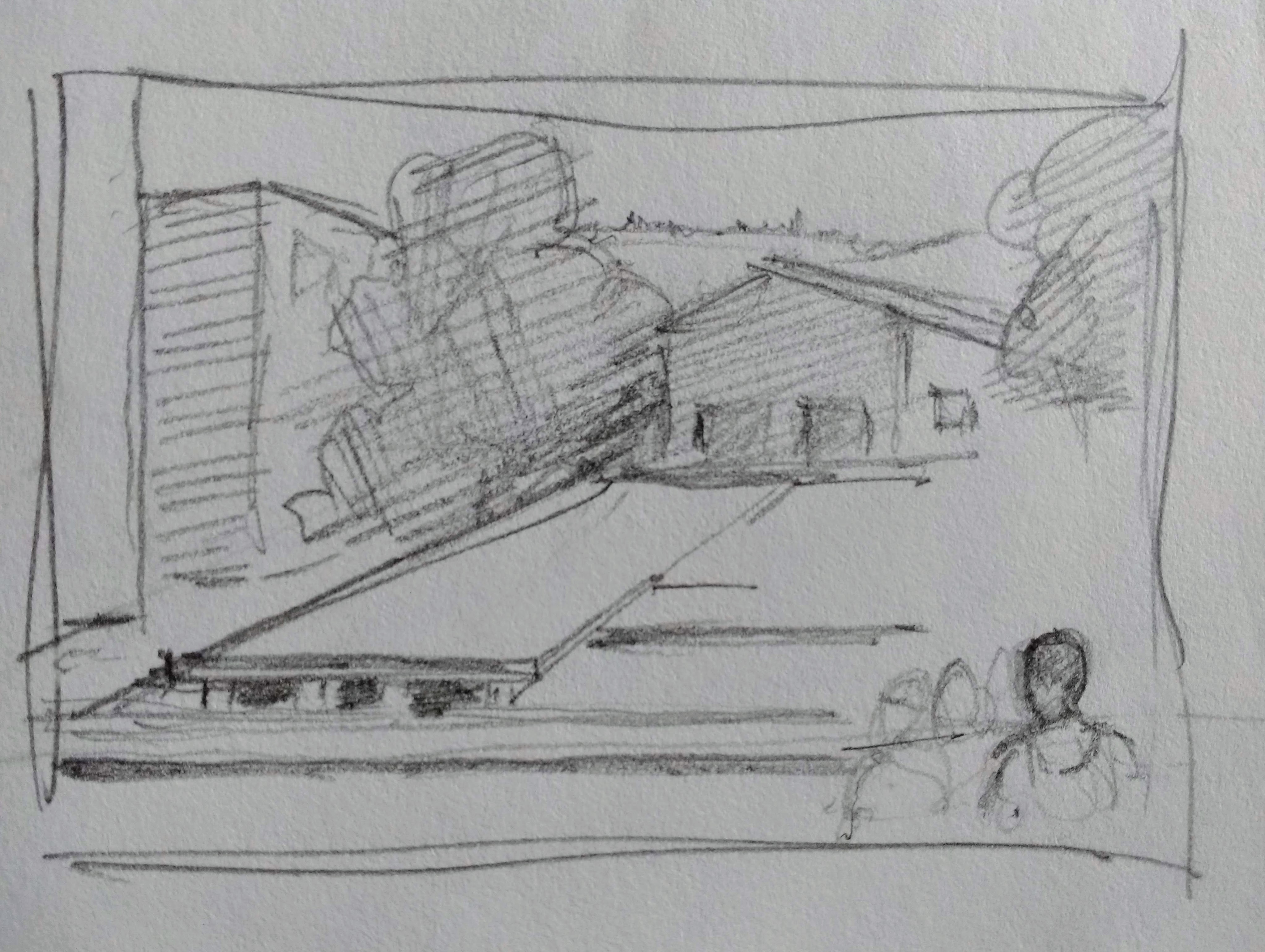 Thumbnail Concept Sketch for Design of Painting