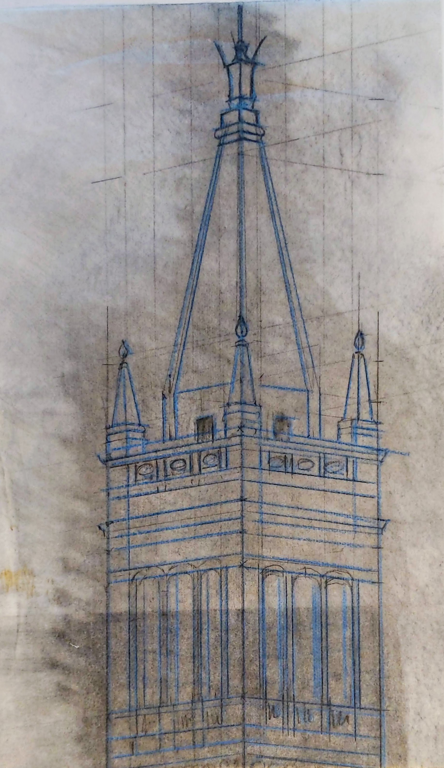 Sather Tower Line Study