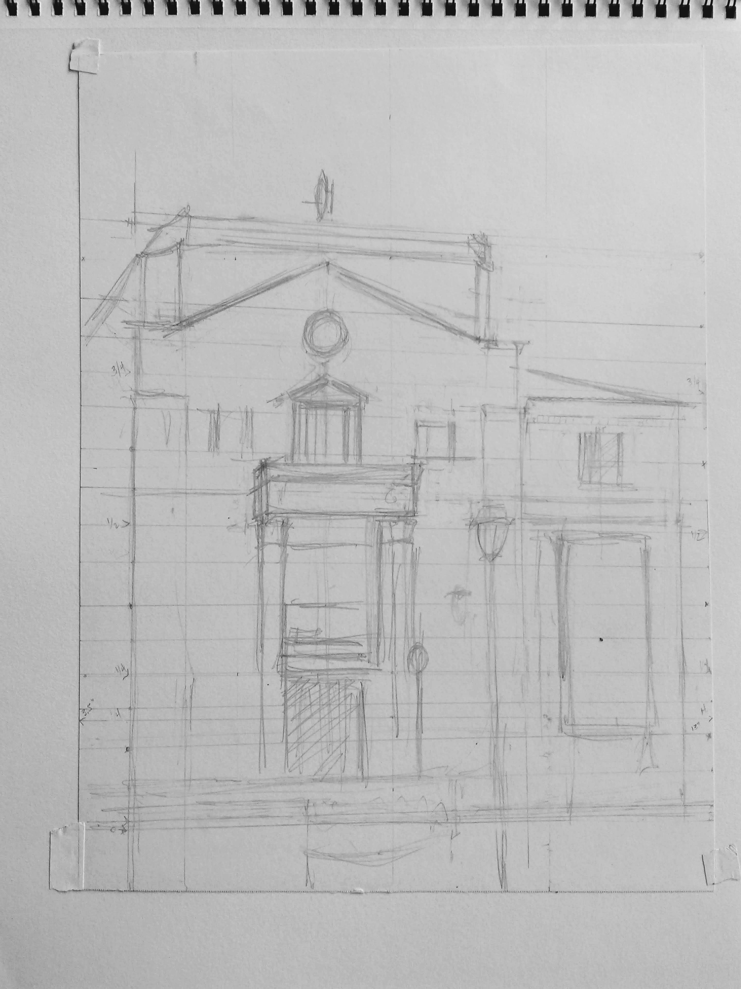 Study for McLaughlin Hall, University of California, Berkeley
