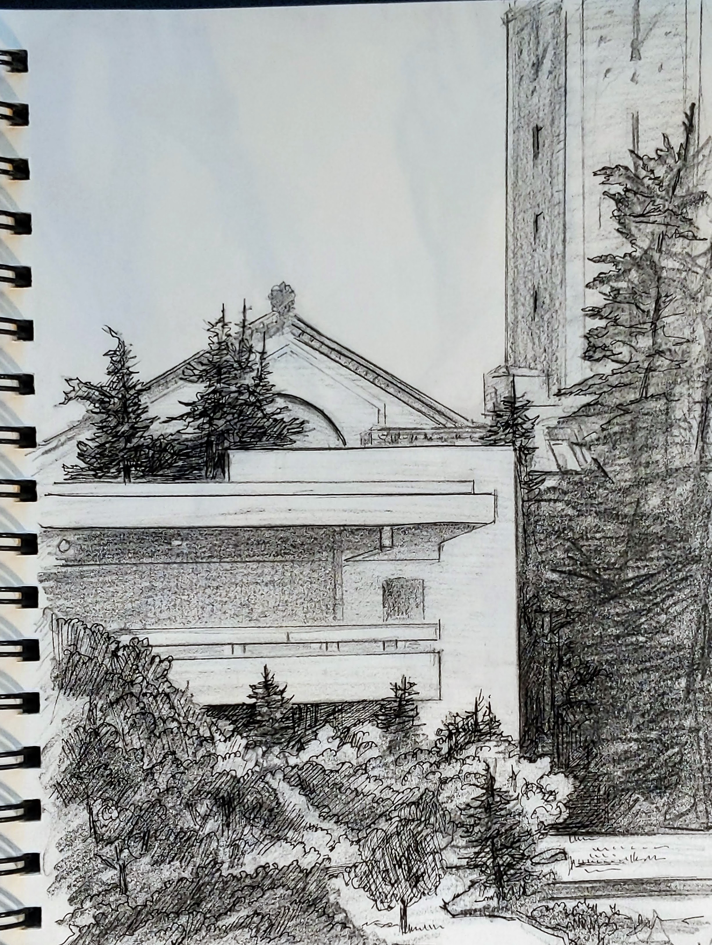 View of Moffitt Library, University of California, Berkeley