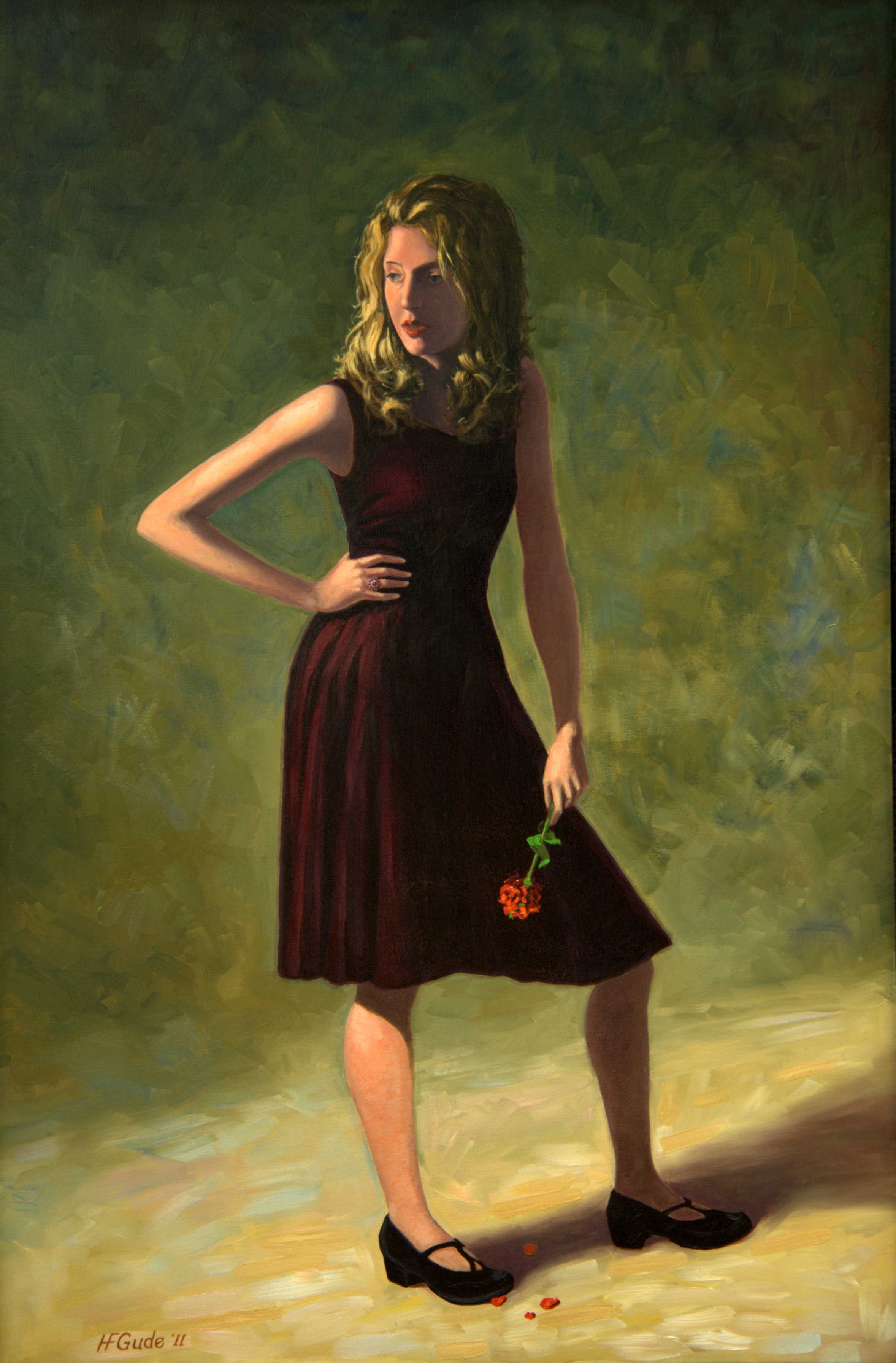 Emily at 21, Portrait