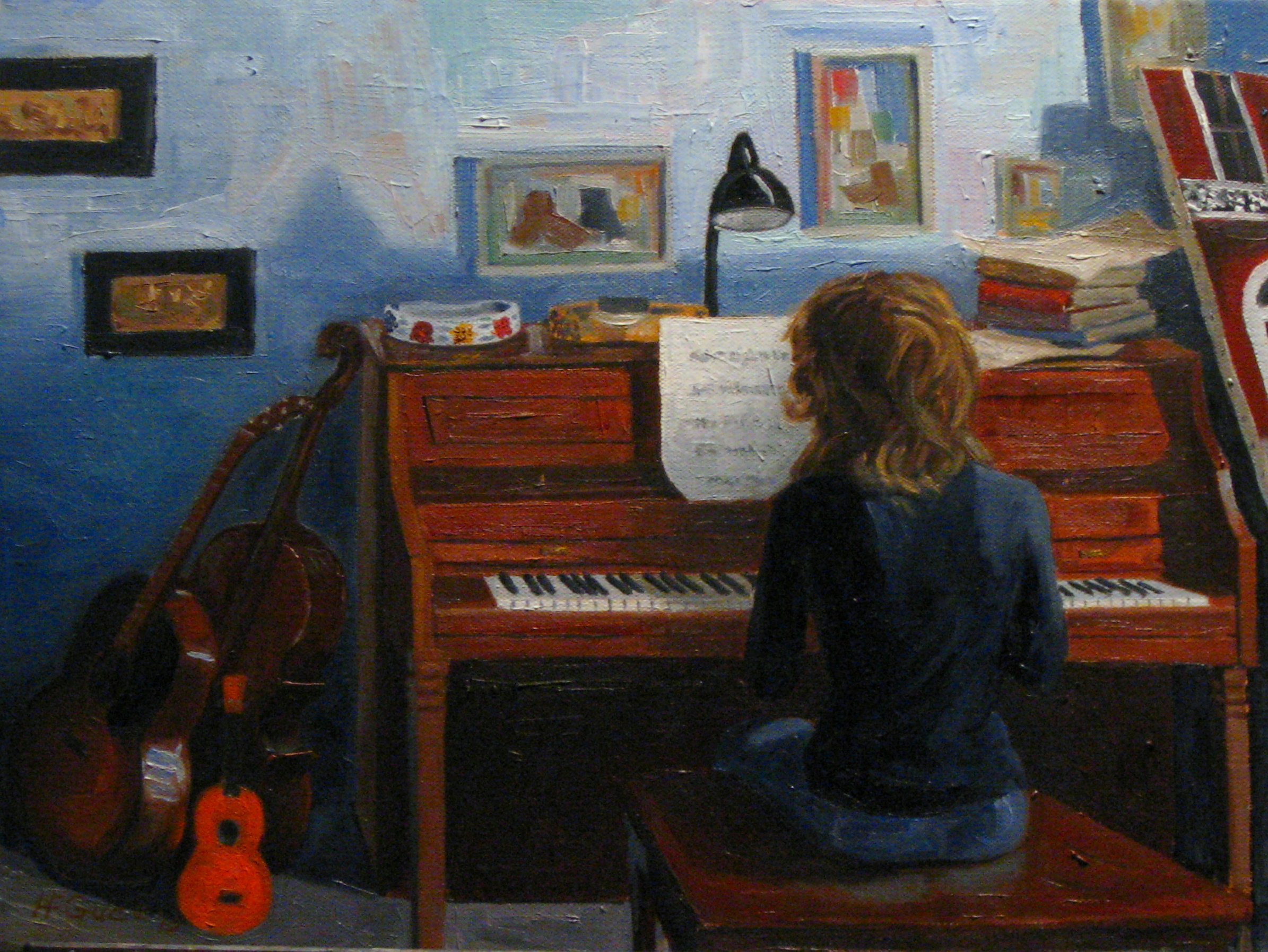 Emily at the Piano