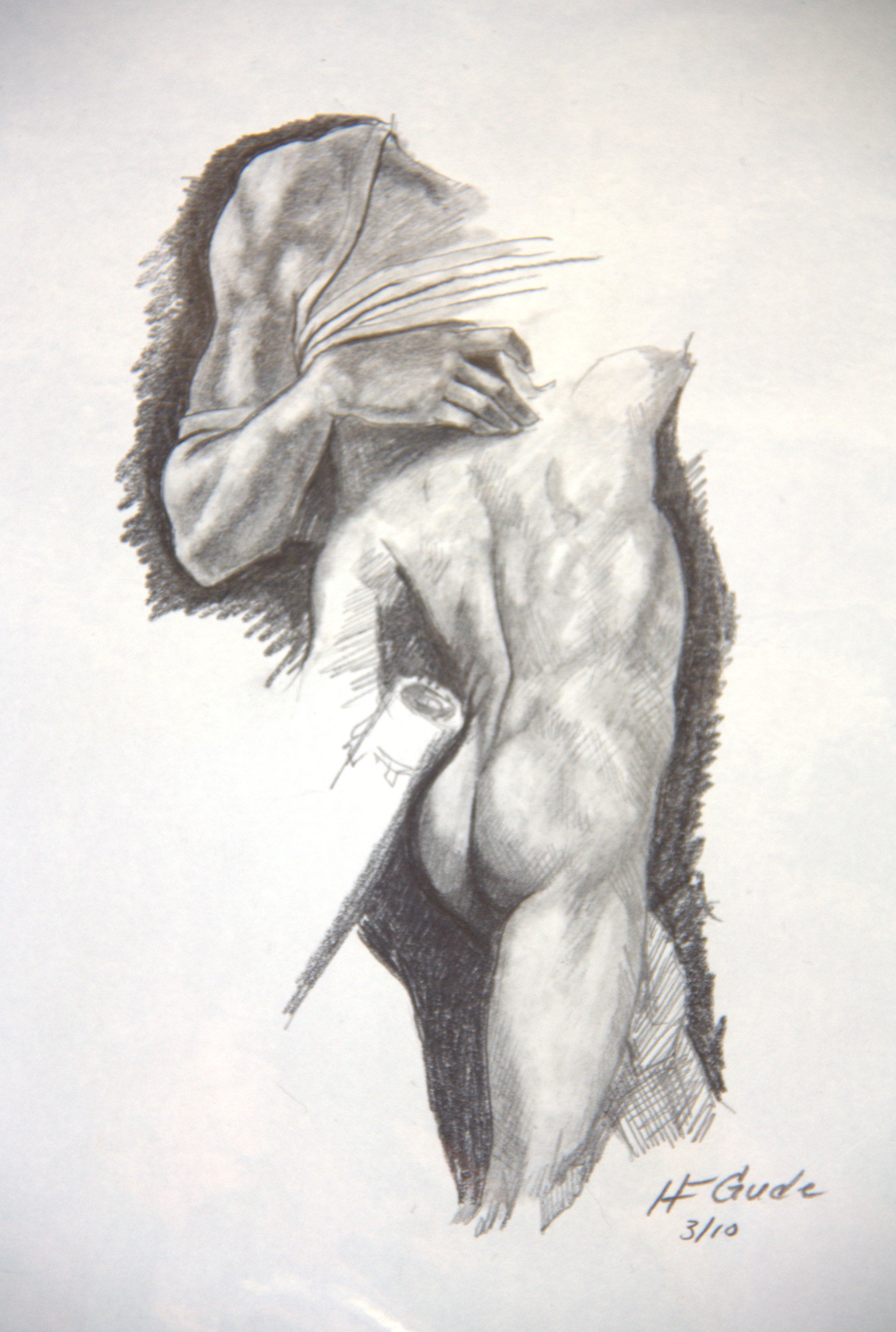 Figure Study Back and Front