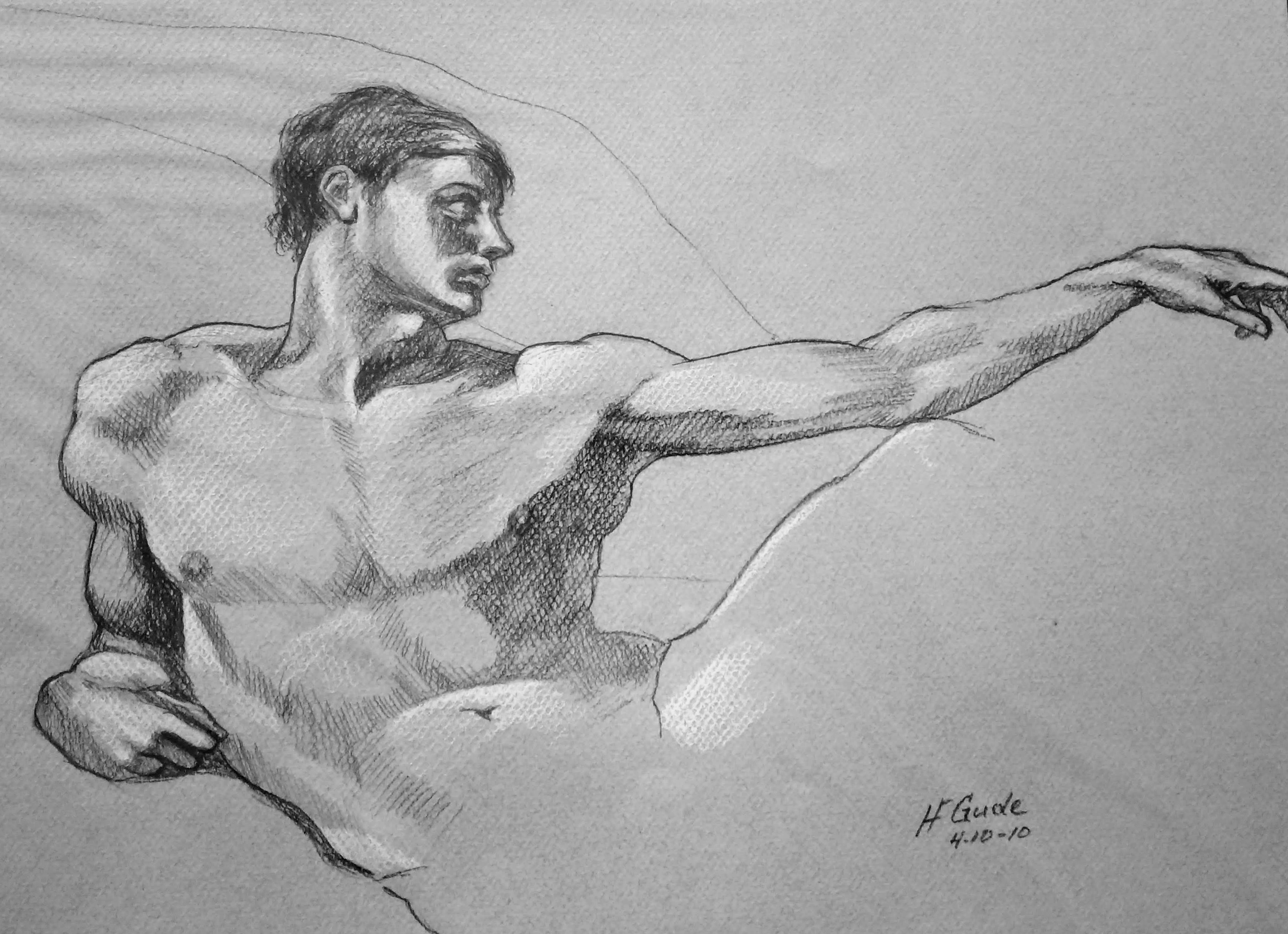 Study of The Creation of Adam