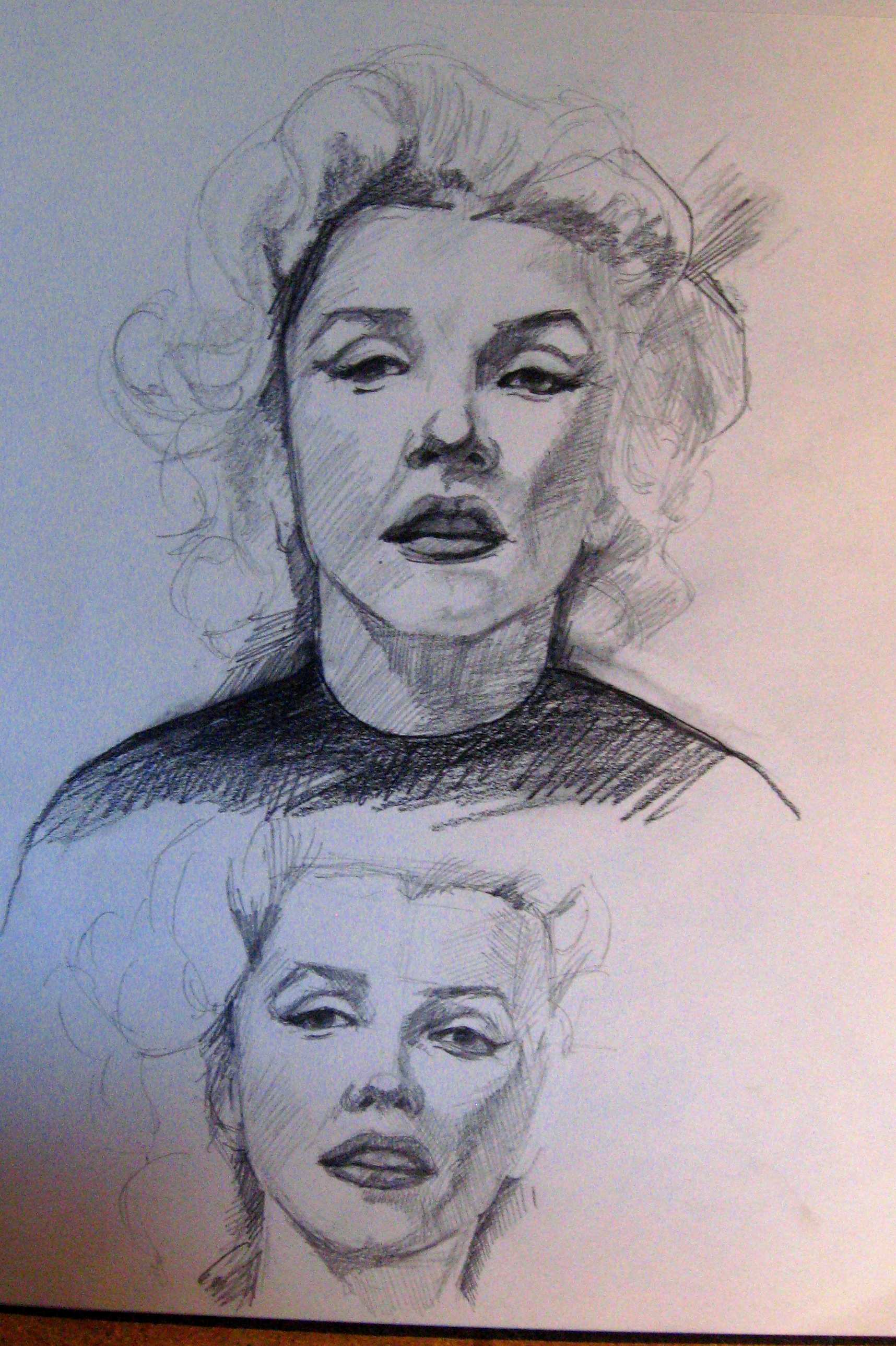 Portrait Studies of Marilyn Monroe