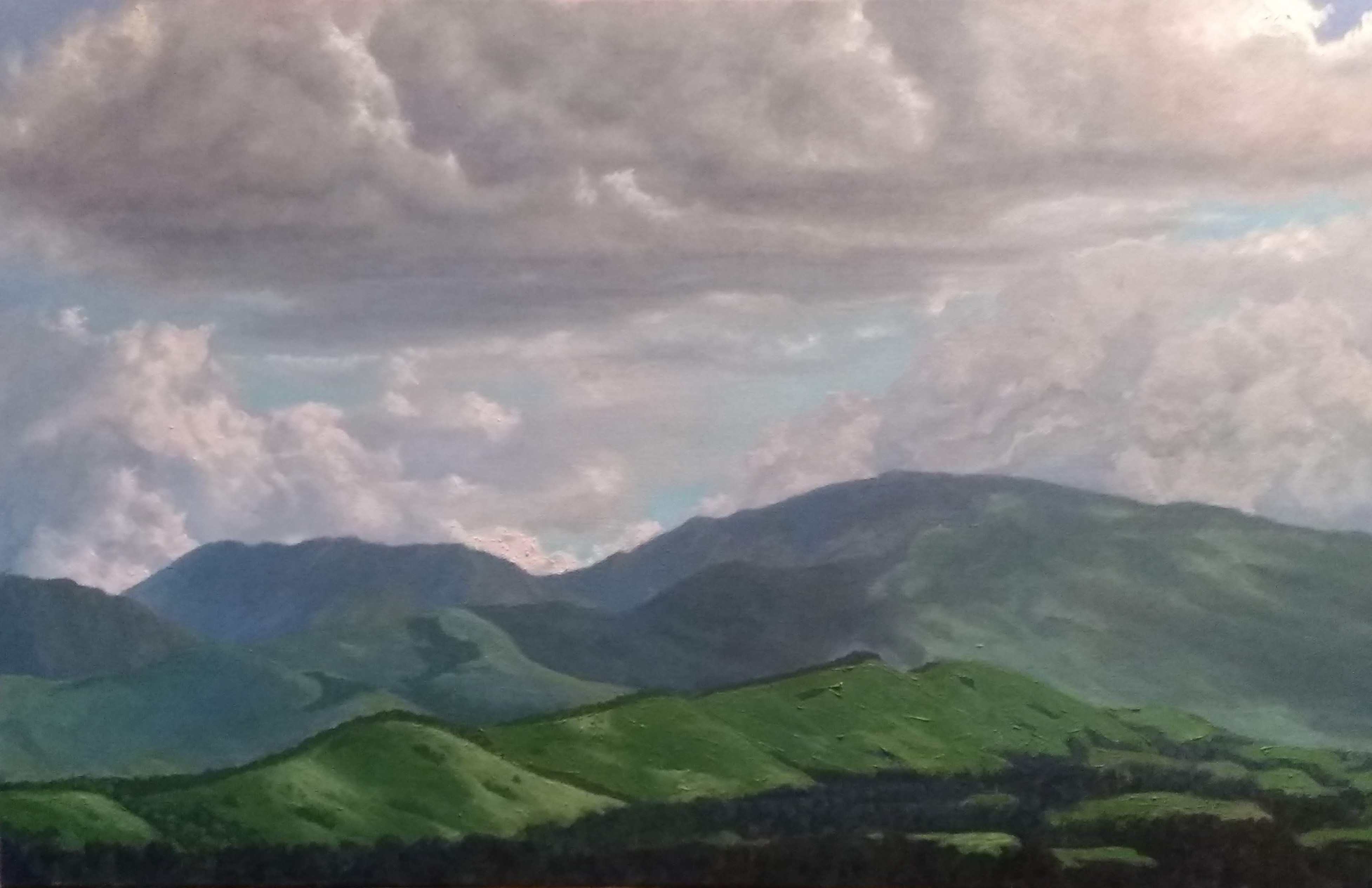 Mt. Diablo in Winter (in progress)