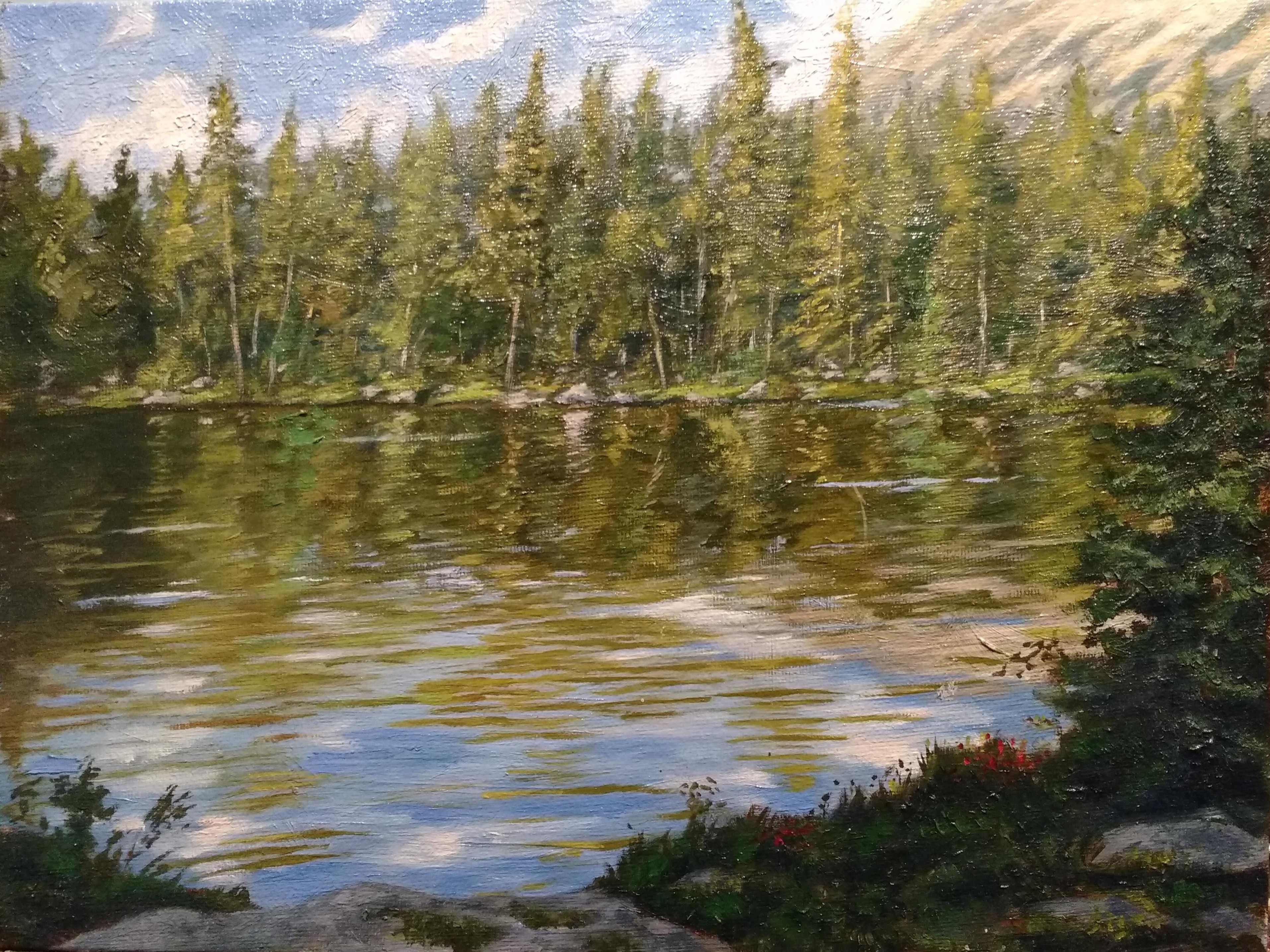 Lake Scene, Adirondacks