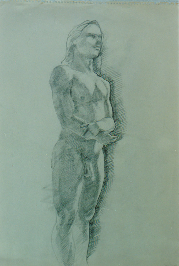 Standing Male Figure Study