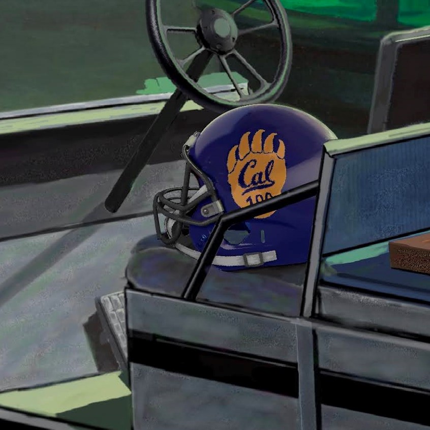 Oski Nighthawks: Helmet Detail