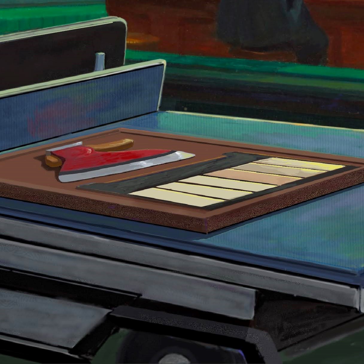 Oski Nighthawks: The Axe Detail