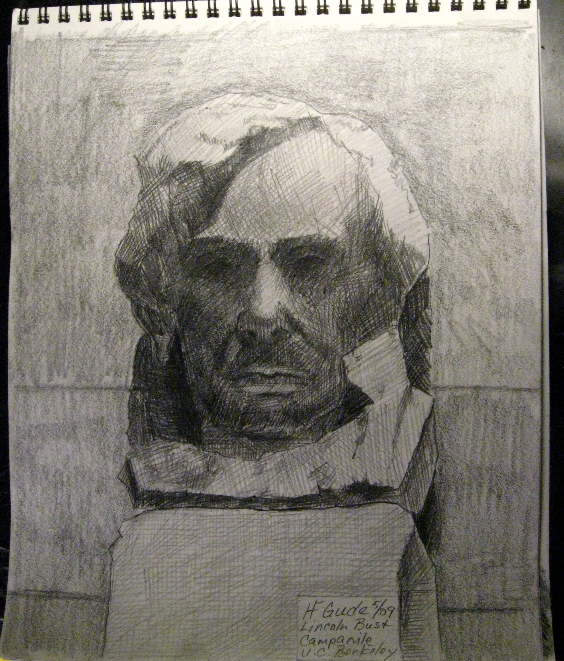 Lincoln Bust in the Campanile