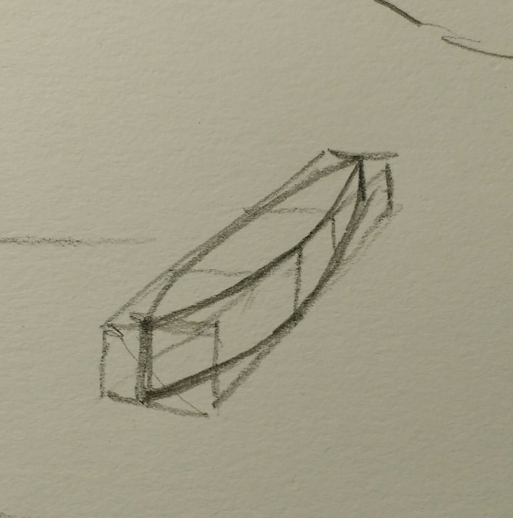 Perspective Study of Boat Hull