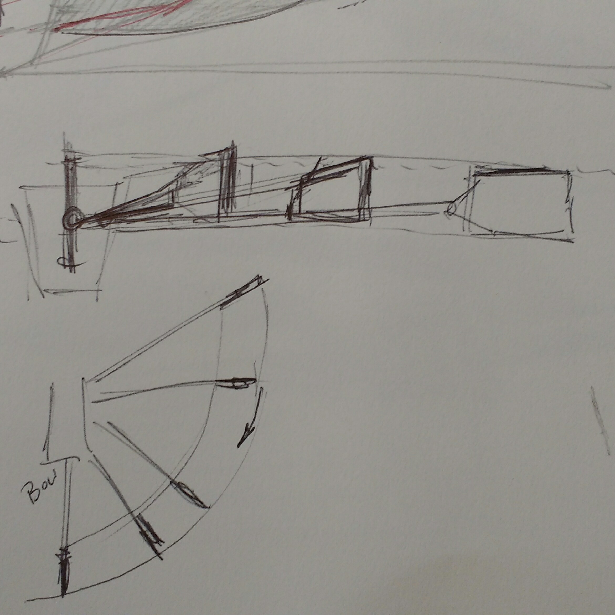 Cal Crew Rowing Sketch