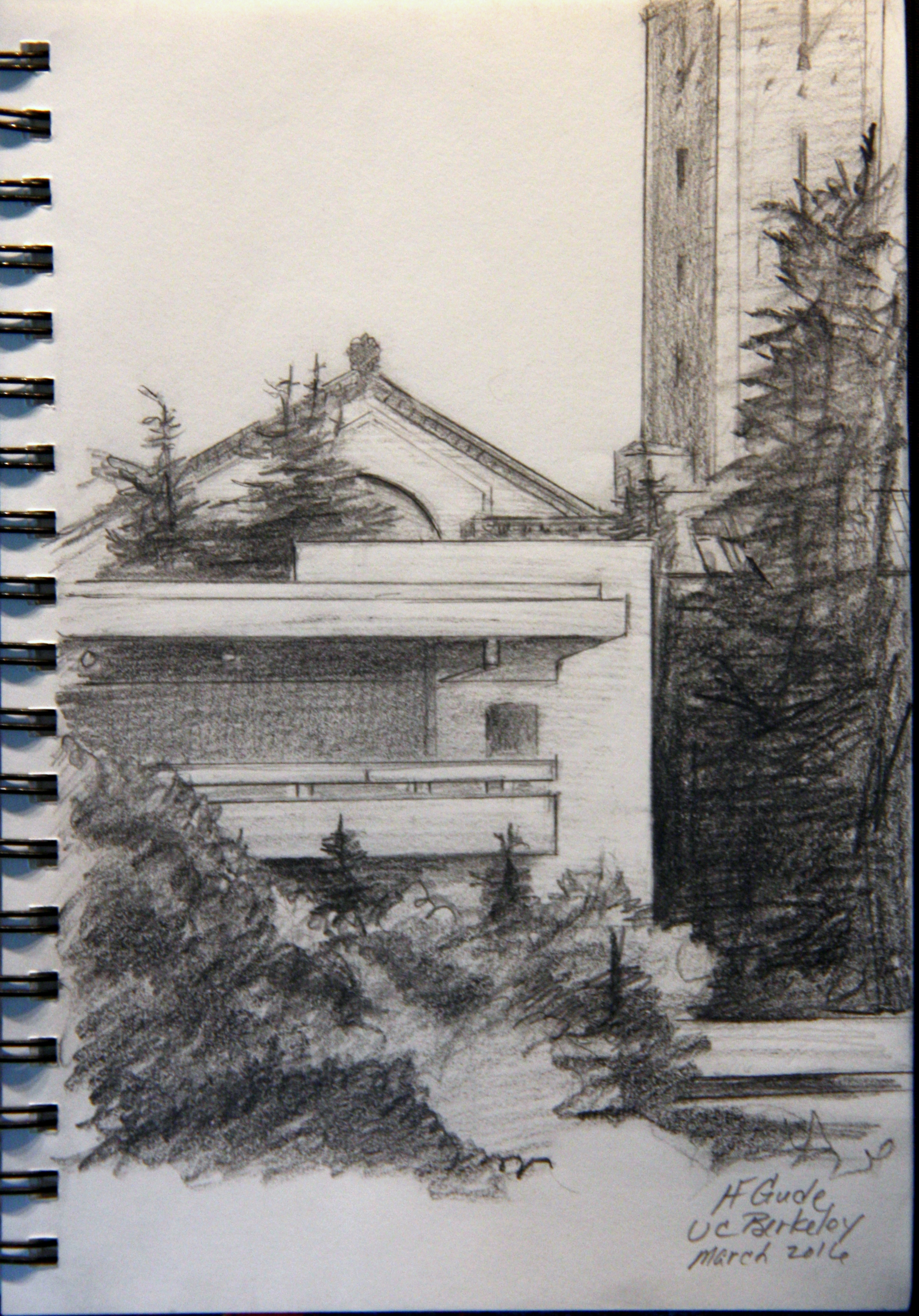 View of Moffitt Library, UC Berkeley