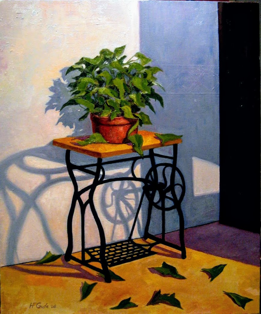 Sewing Table in the Sun