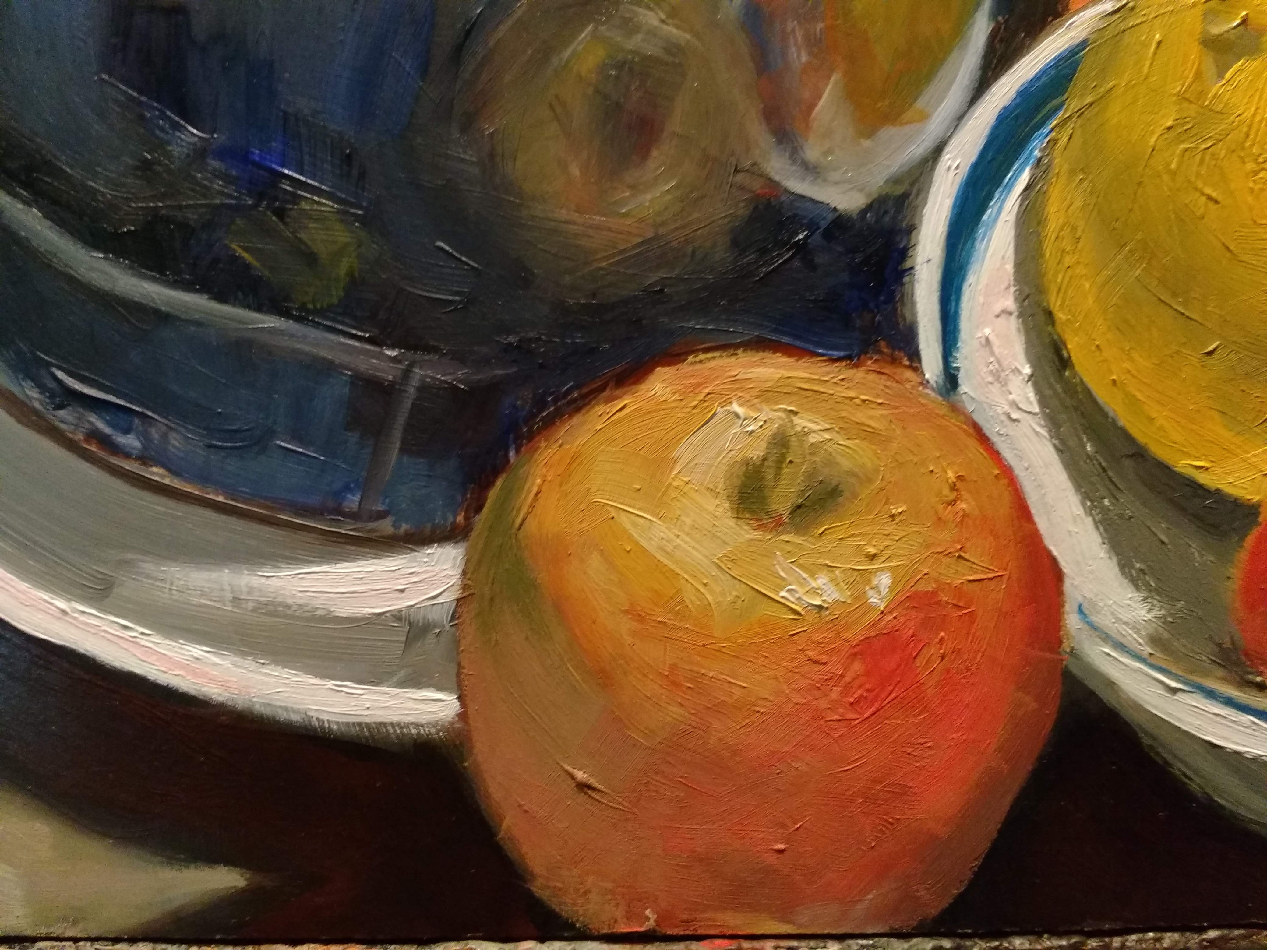 Still Life with Swedish Horse and Snake Plant (detail)