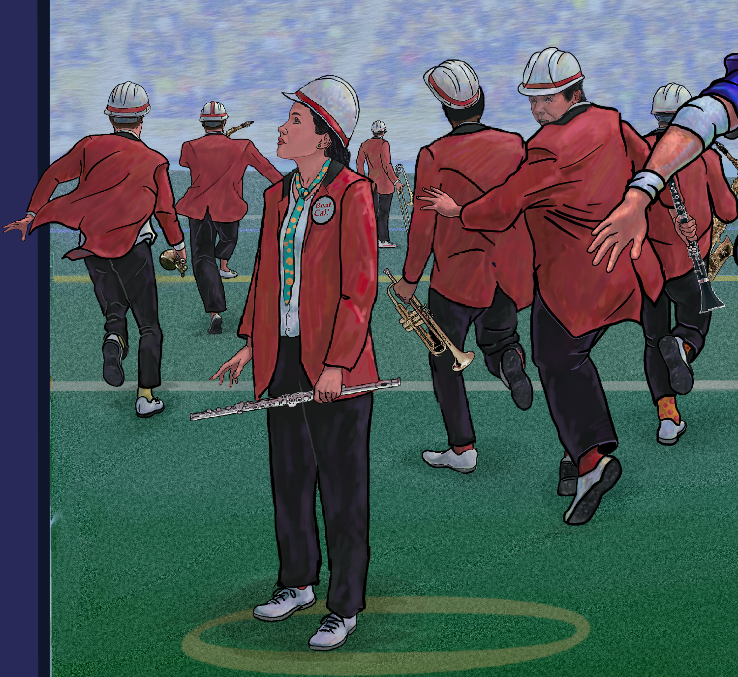 The Play: Stanford Band Flees the Field