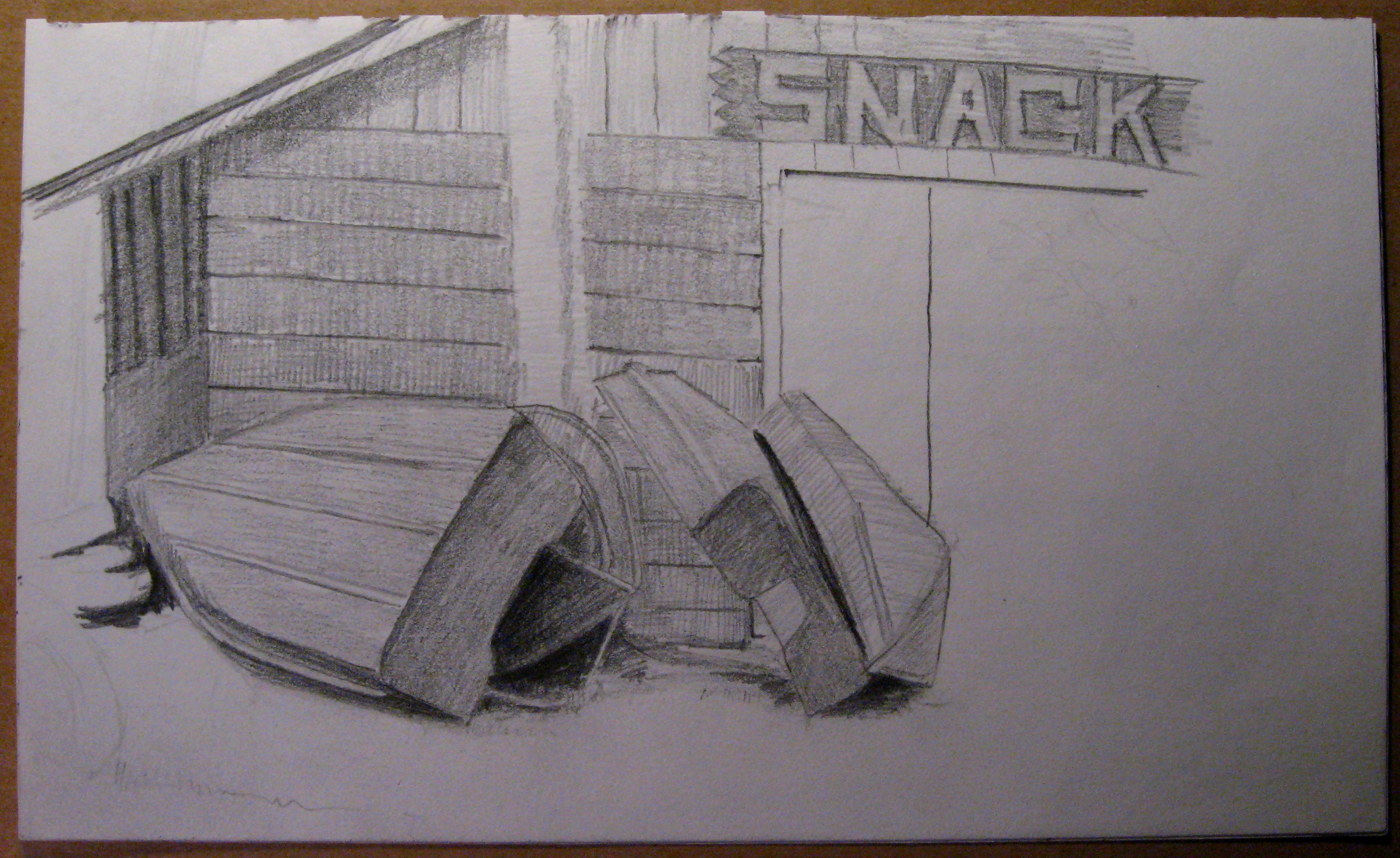 Boats by the Snack Shack