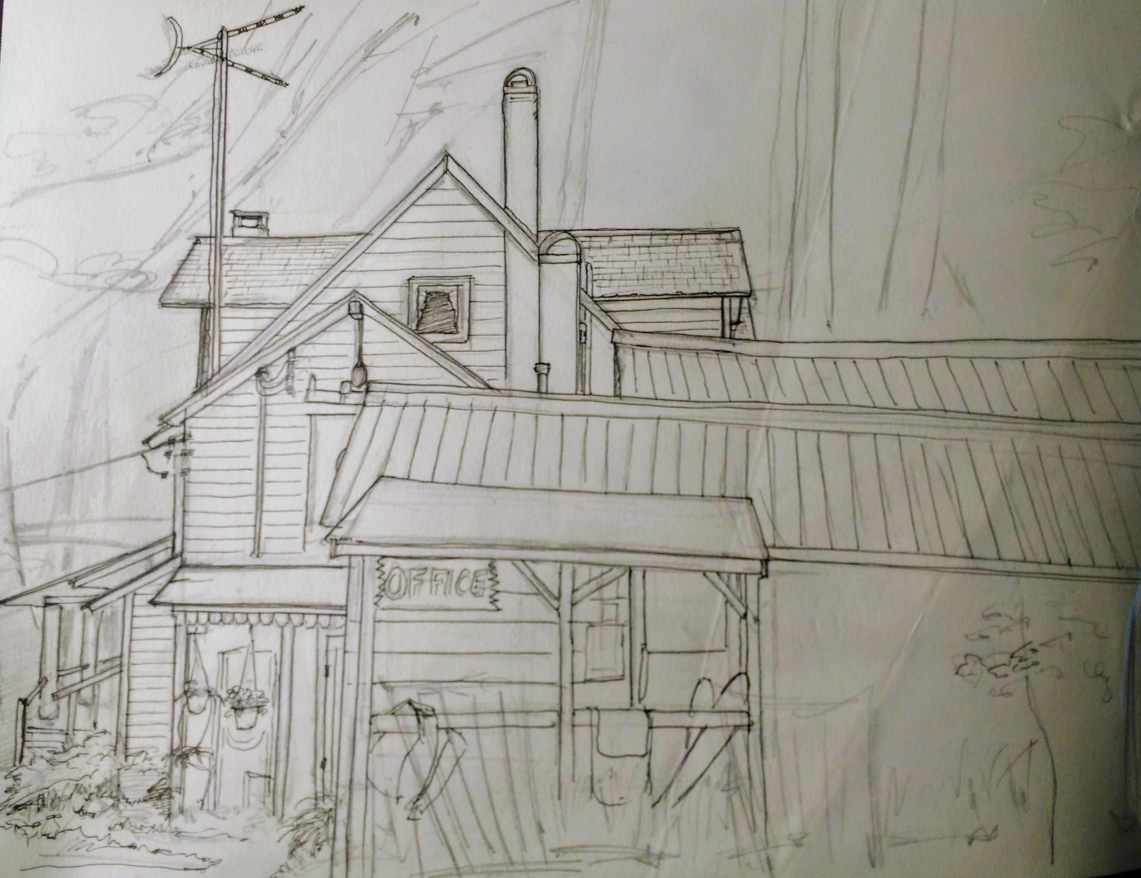 Office and Hotel Linework