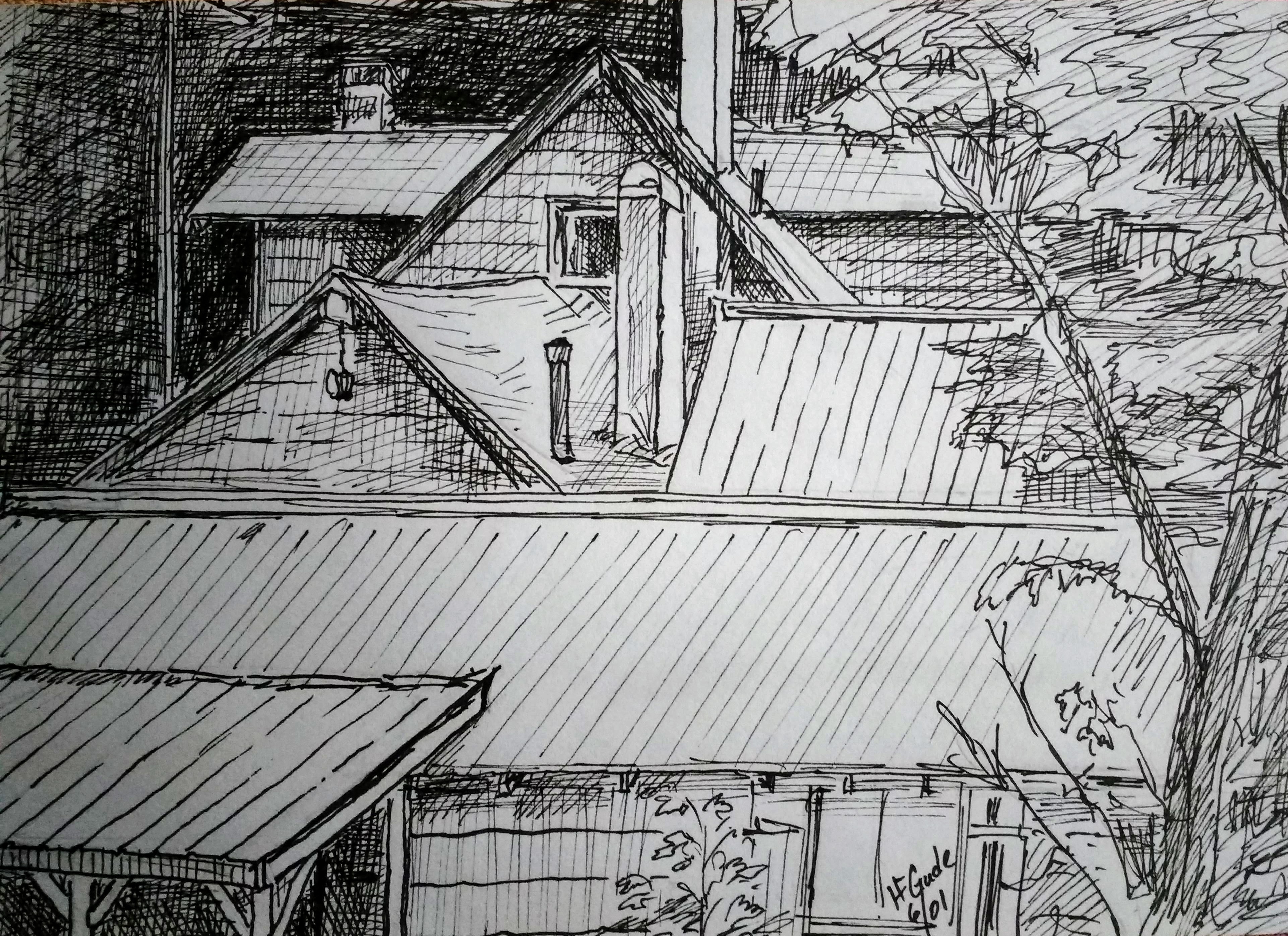 Viking Village Rooftops